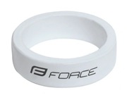 Podkładka steru Dystans FORCE 1 1/8" AHEAD biała