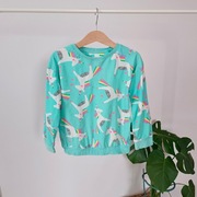 Bluza w jednorożce 110 Next unicorn jednorożec miętowa zielona