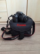Canon EOS 550D + Obiektyw 18-55mm + Pokrowiec + Ładowarka + Instrukcja
