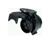 Nowy Hella Adapter krótki wiązki gniazda przyczepki 8JA 7 na 13 PIN 12V