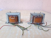 Para transformatorów głośnikowych do EL84 z radioli stereo Grundig