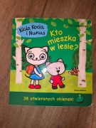 Książka Kicia Kocia z okienkami Kto mieszka w lesie? Stan db+ 