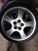 Felgi koła 17 5x112 center 72 opony letnie 215/45 