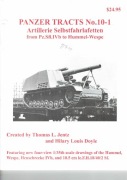 Panzer tracts Artillerie Selbstfahrlafetten from Pz.Sfl.IVb to Hummel-Wespe