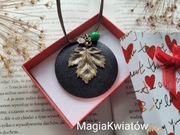 Wisiorek Vintage c.brąz 