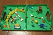 Vintage Playmobil Szkoła Jazdy Konnej W Walizeczce