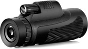 Lornetka teleskop monokularowy 12X50 czarna statyw w zestawie