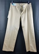 Spodnie Lee Custom Fit Straight Fit 34x30 beżowe NWT