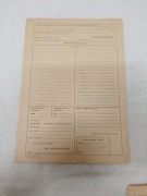 druk z czasów PRL o wydanie paszportu