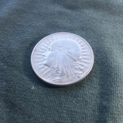 5 złotych 1933 Głowa kobiety srebro 