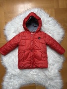 Zimowa kurtka dla chłopca czerwona Dino Coccodrillo 86