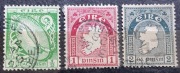 Irlandia, Mi.40,41i43, znaczki z okresu Wolnego Państwa Irlandzkiego