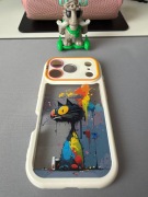 Przezroczyste etui na telefon zdziwionego kota – iPhone 17 Pro / 18 Pro