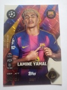 Topps match attax extra 2025 /26 Amazing Lamine Yamal BAB 7 FC BARCELONA 