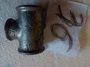 trójnik ocynk 1" 3/4" 1" cala GW/GW/GW ZAWIERCIE