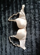 Biustonosz cielisty beżowy Gorteks Elise 65G | realnie: ok. 65D/E |stan bdb