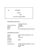 Instrukcja obsługi Liebherr  R 922  PL