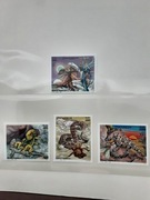 Somalia 2001 Mi  823-6  seria  wąż jaszczurka idealna pozycja 