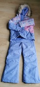 Kombinezon kurtka  z spodniami zimowy dla dziewczynki