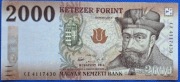 WĘGRY 2000 FORINTÓW 2016 r. nr-CF 3848086 