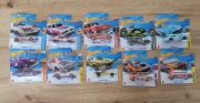 Zestaw autek Hot Wheels x 10 Corvette Dodge Mustang Chevy Toyota Camino