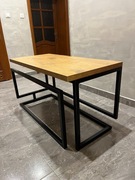 Stolik Kawowy: Loftowy Design 120 x 60 x 60