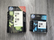 3x tusz do drukarki HP 338 czarny