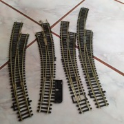 Rozjazdy łukowe Roco H0 2,5 mm uszkodzone