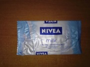 Stare puste opakowanie okładka Nivea Milk 2023 mydło w kostce