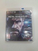 playstation 3 metal gear solid 5 retro vintage rare