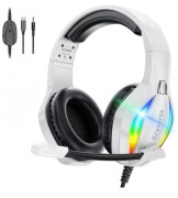 RGB zestaw słuchawkowy gamingowy do PS4, PS5, PC, Nintendo Switch, Xbo