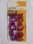 foremki do ciasteczek ZWIERZĄTKA miś koala pingwin wydra