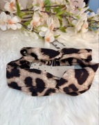 Opaski materiałowe panterka mama córka