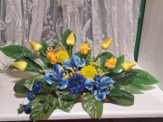 Dzień Babci I Dziadka,  stroik nagrobny obciążony