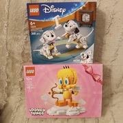 LEGO tweety + dalmatyńczyki