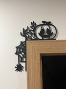 Halloween pajęczyna narożna dynia pająk 3D