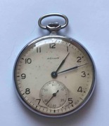 Antyczny zegarek kieszonkowy "Mołnia" (Sprawny technicznie)
