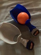 rzutki paletki nerf z piłką gra zręcznościowa dla dwóch osób