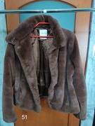 Cotton Club eleganckie sztuczne futerko roz M