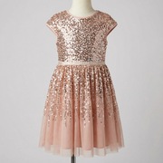 Cekinowa sukienka Primark 6-7 lat 122 cm różowa tiulowa