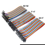 Zestaw przewodów Jumper Dupont - 120 sztuk