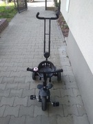 Rowerek dziecięcy czarno różówy