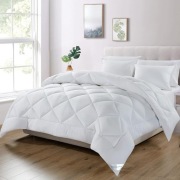 WAVVE kołdra całoroczna 155x220 cm z mikrofibry 300 g/m² biała