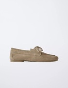 Buty Zara 31 mokasyny skórzane skóra naturalna zamszowa 