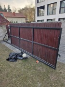 Brama przesuwna i furtka - używane