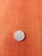 Moneta 5 gr 1961r bzm