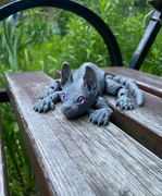 Ruchomy kot Sfinks, zabawka antystresowa