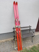 Narty drewniane Beskidy 1959r.(kpl)