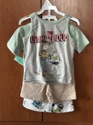 Oryginalny zestaw z USA - Disney baby (4 sztuki), rozmiar 12m