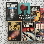 Zestaw ksiazek kryminał, sensacja, thriller